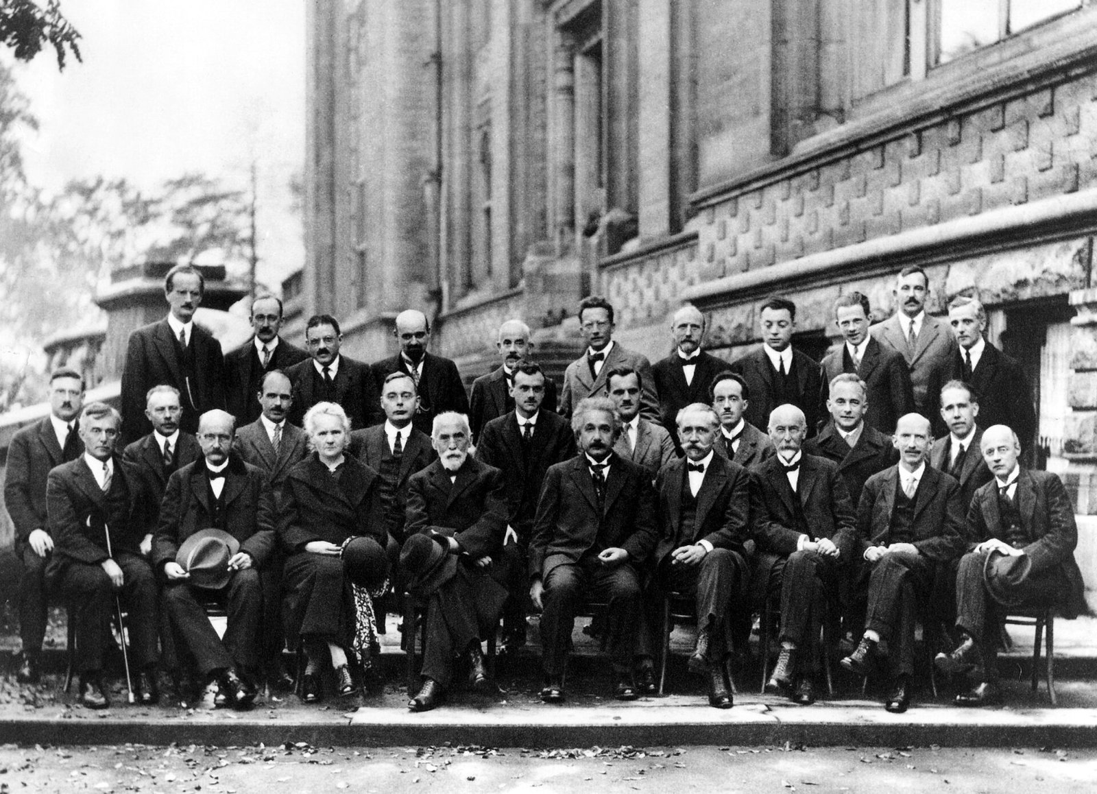 Participantes de la Quinta Conferencia Solvay de 1927